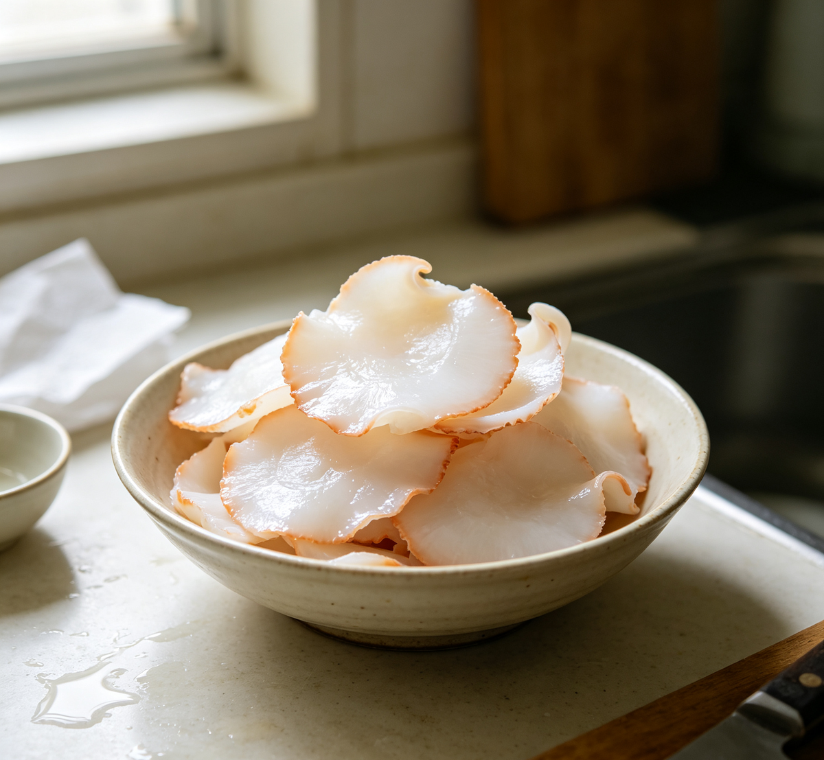 Sliced Whelk Meat