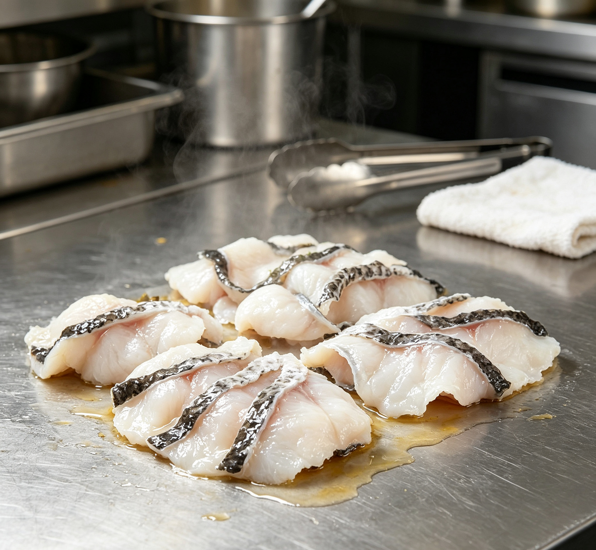 Sliced Snakehead Fish